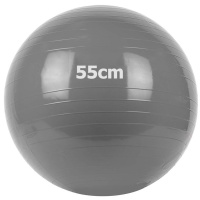 Мяч гимнастический "Gum Ball"  55 см (серый) GM-55-1