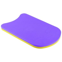 Доска для плавания с ручками 43х29 см (фиолетово/желтая) E32993